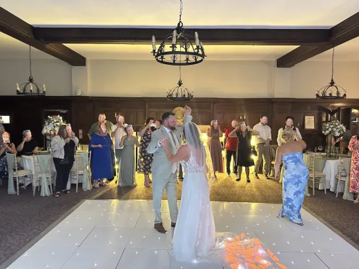 Evening DJ Wedding Reception