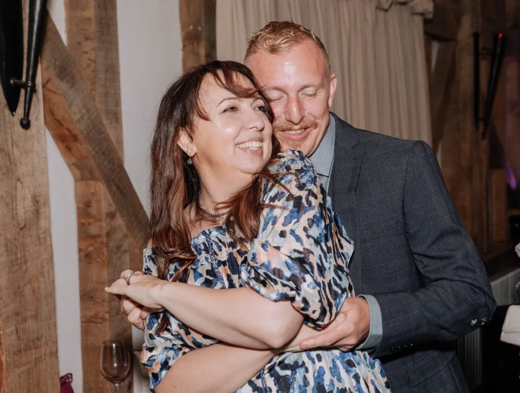 Lisa and Tom at Gate Street Barn