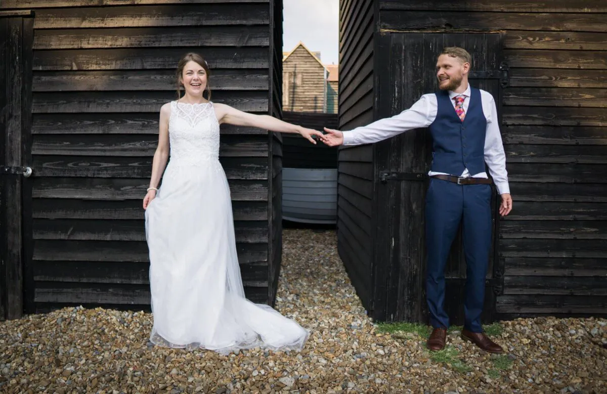 Becky and Paul at the The Old Rectory
