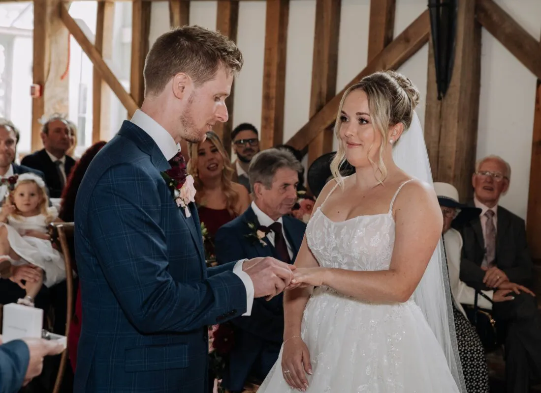 Lisa and Tom at Gate Street Barn