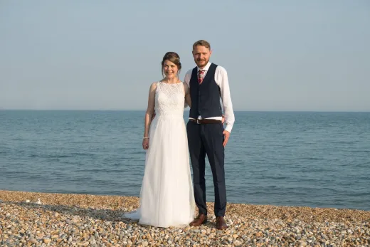 Becky and Paul at the The Old Rectory