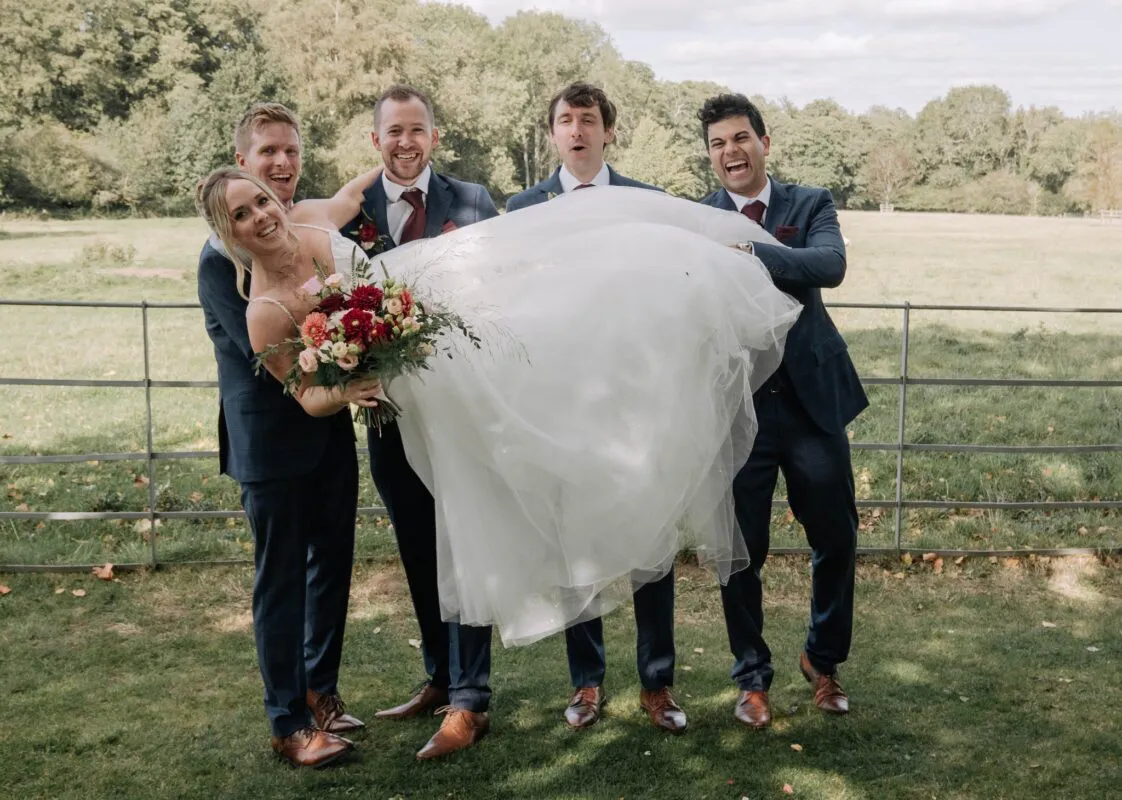 Lisa and Tom at Gate Street Barn