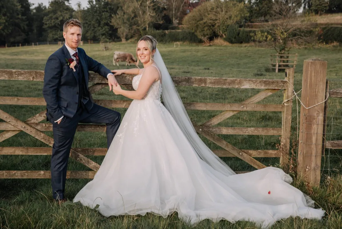 Lisa and Tom at Gate Street Barn