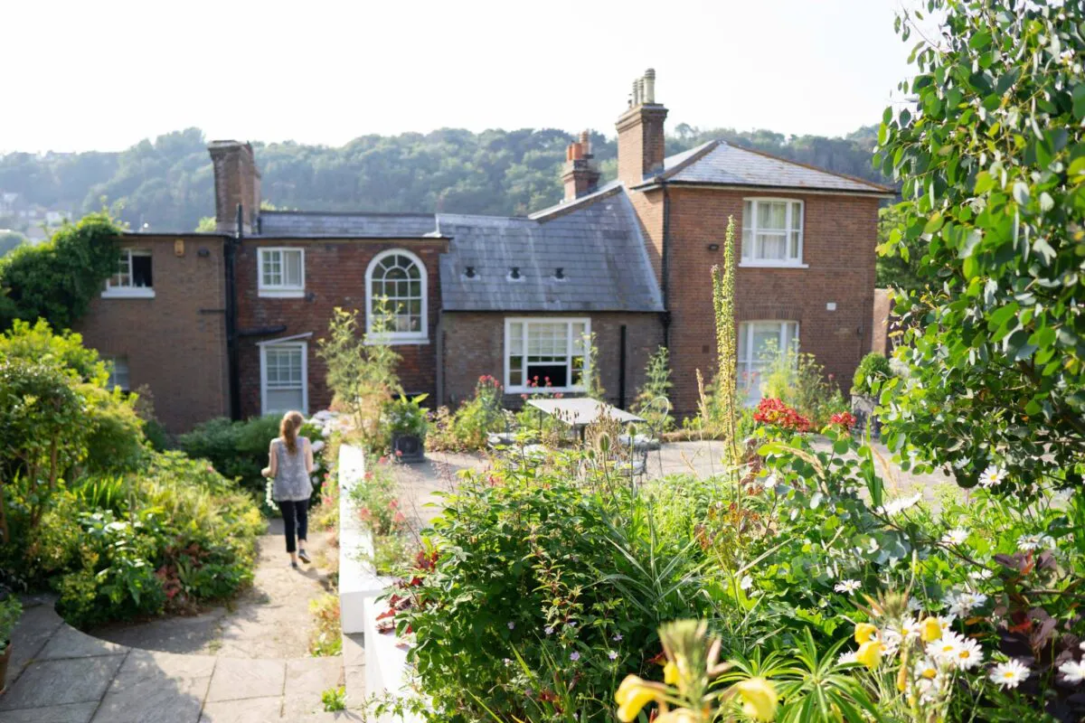 Becky and Paul at the The Old Rectory