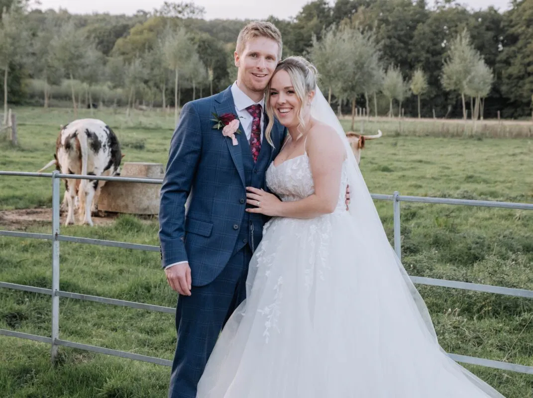 Lisa and Tom at Gate Street Barn