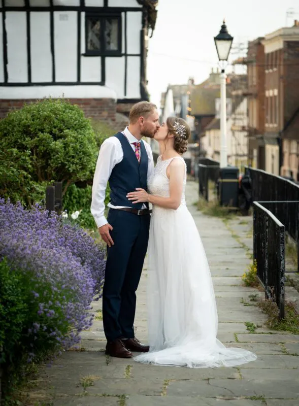 Becky and Paul at the The Old Rectory