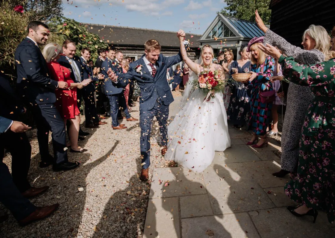 Lisa and Tom at Gate Street Barn