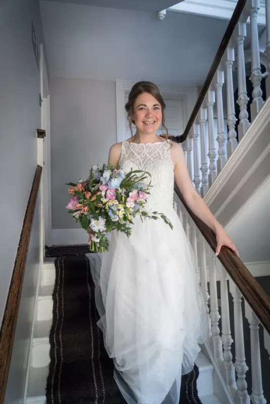 Becky and Paul at the The Old Rectory