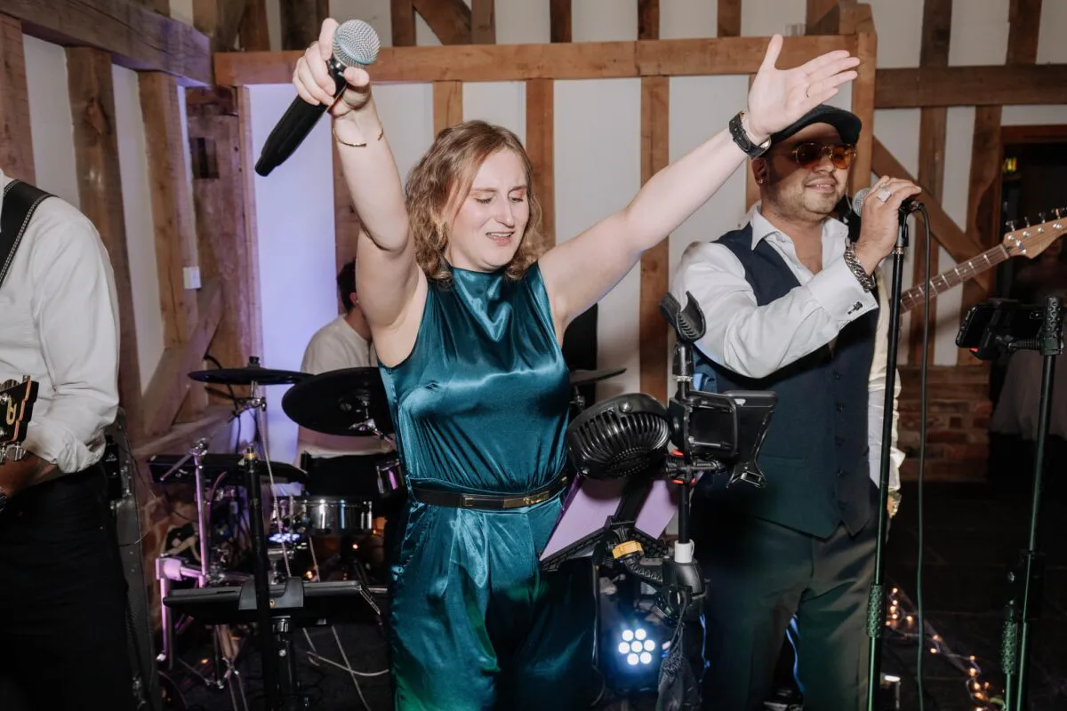 Lisa and Tom at Gate Street Barn