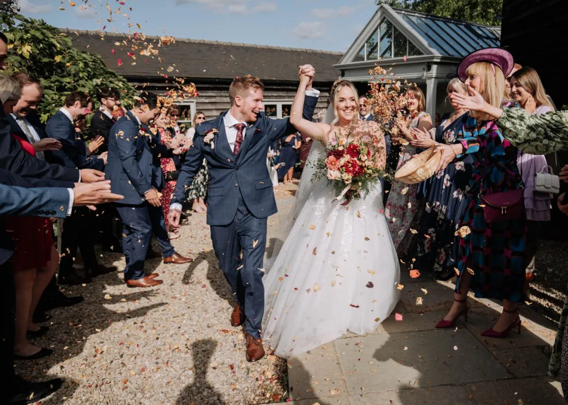 Lisa and Tom at Gate Street Barn