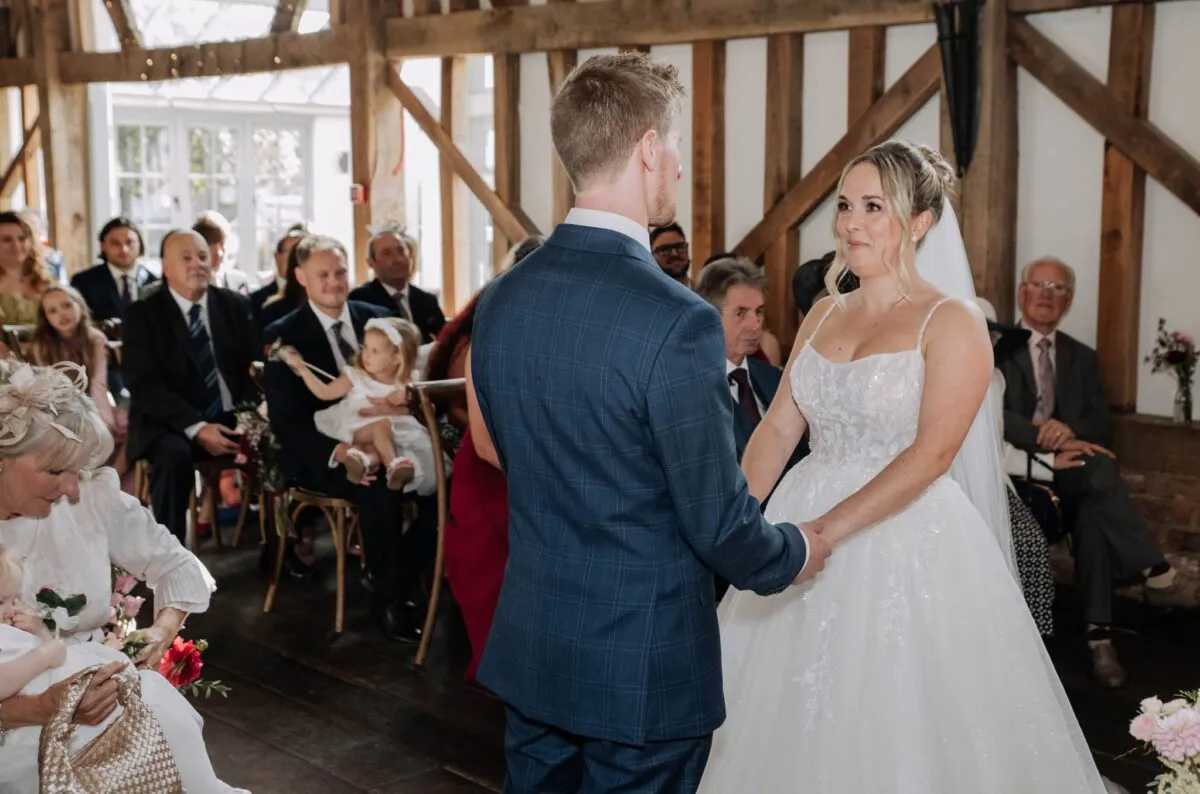 Lisa and Tom at Gate Street Barn