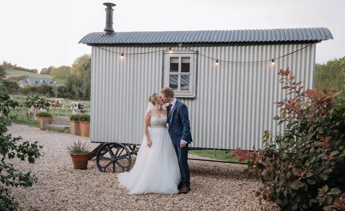 Lisa and Tom at Gate Street Barn