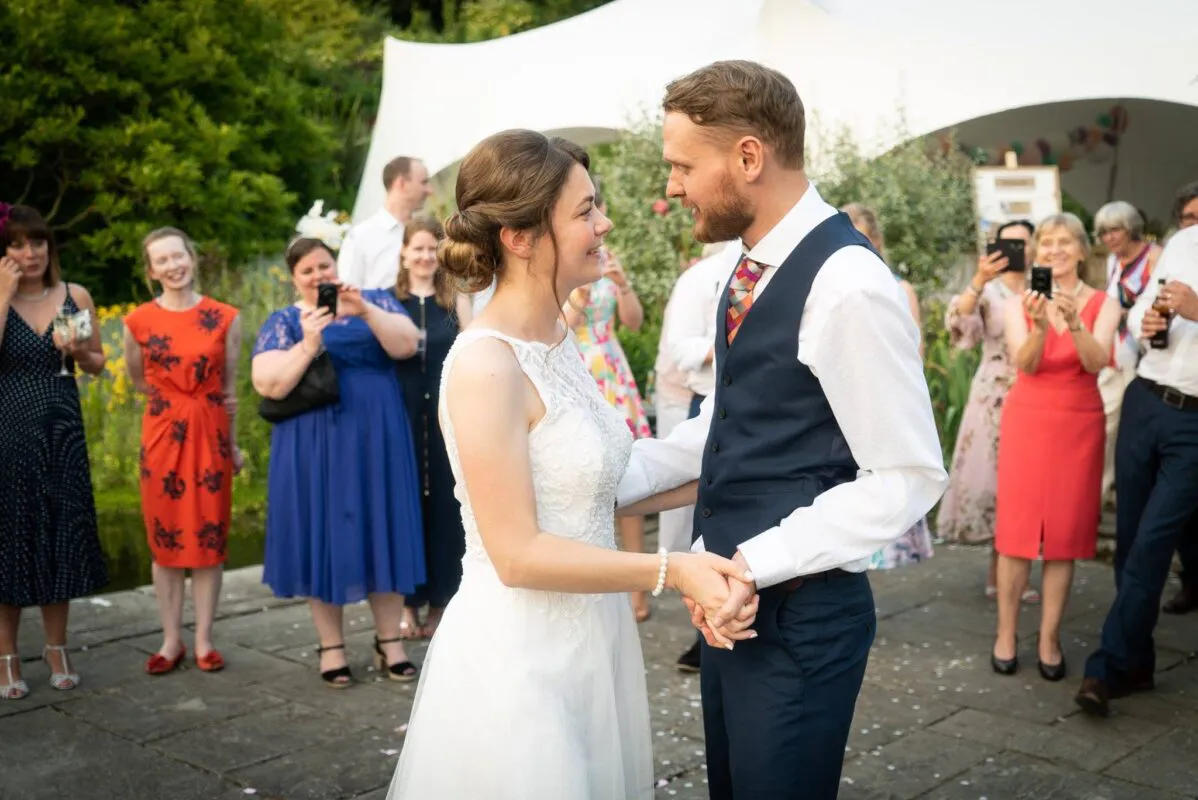 Becky and Paul at the The Old Rectory