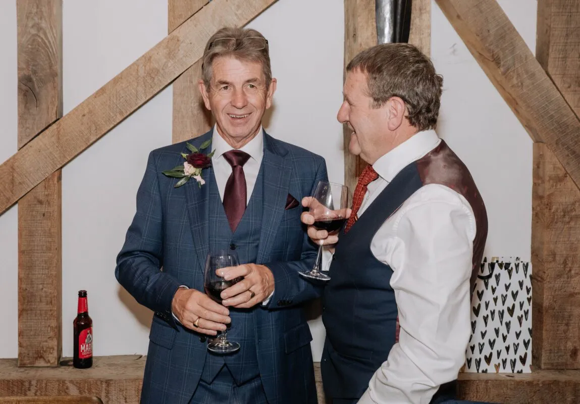 Lisa and Tom at Gate Street Barn