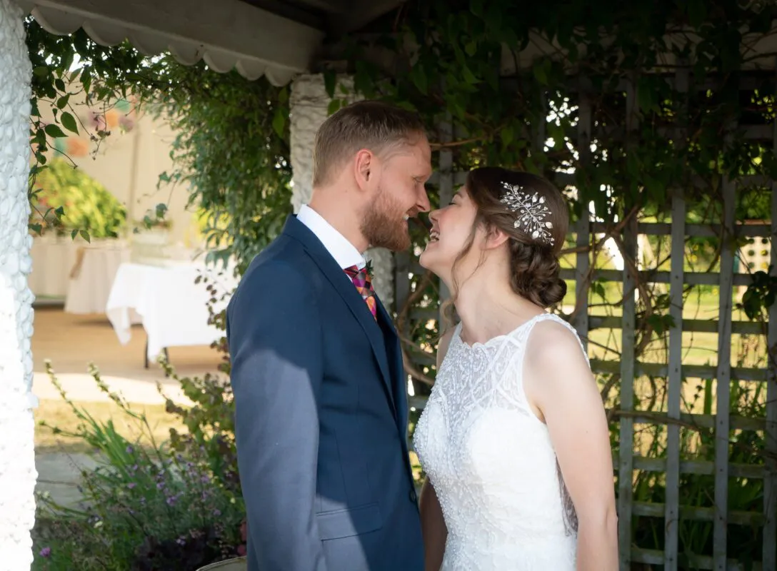 Becky and Paul at the The Old Rectory