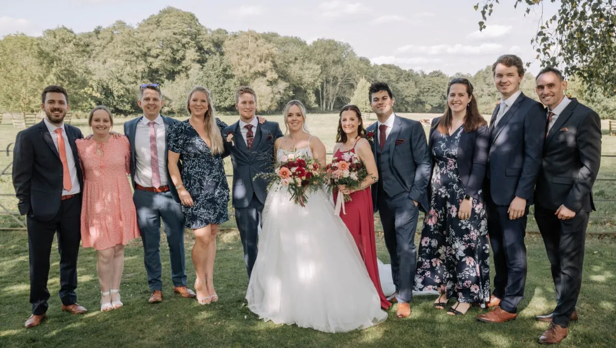Lisa and Tom at Gate Street Barn