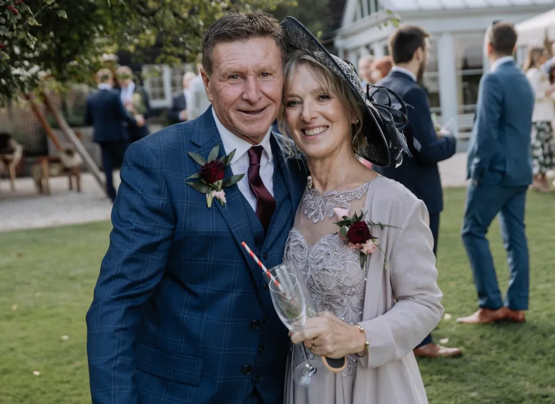 Lisa and Tom at Gate Street Barn