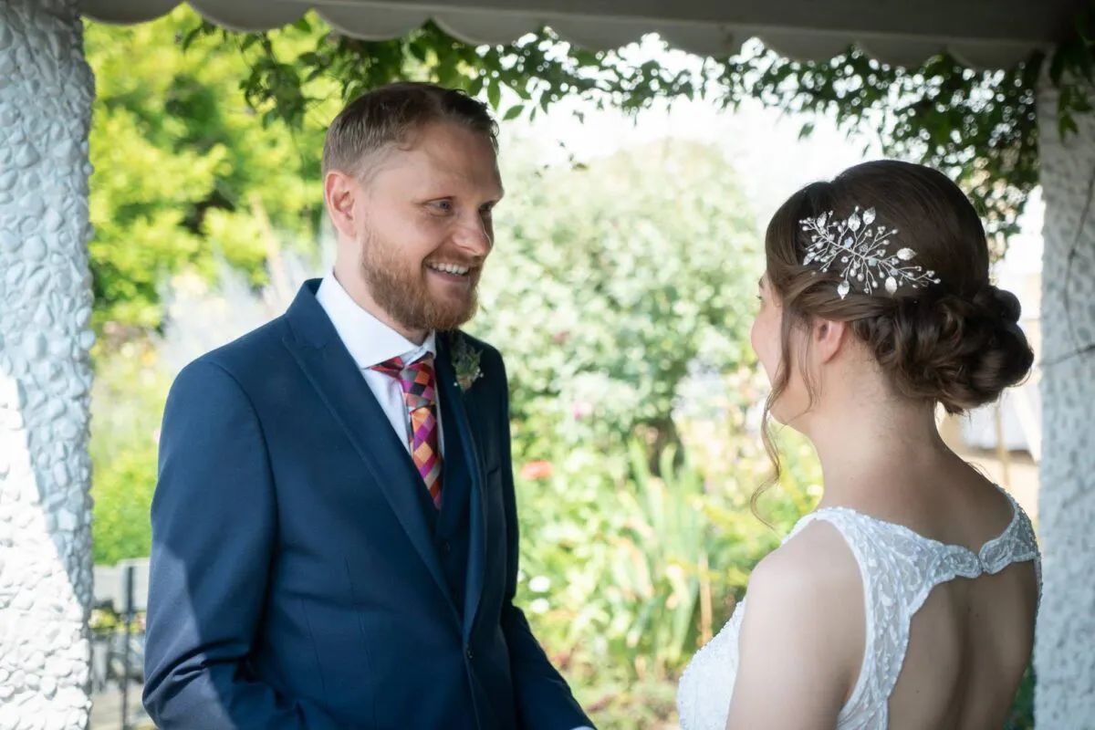 Becky and Paul at the The Old Rectory