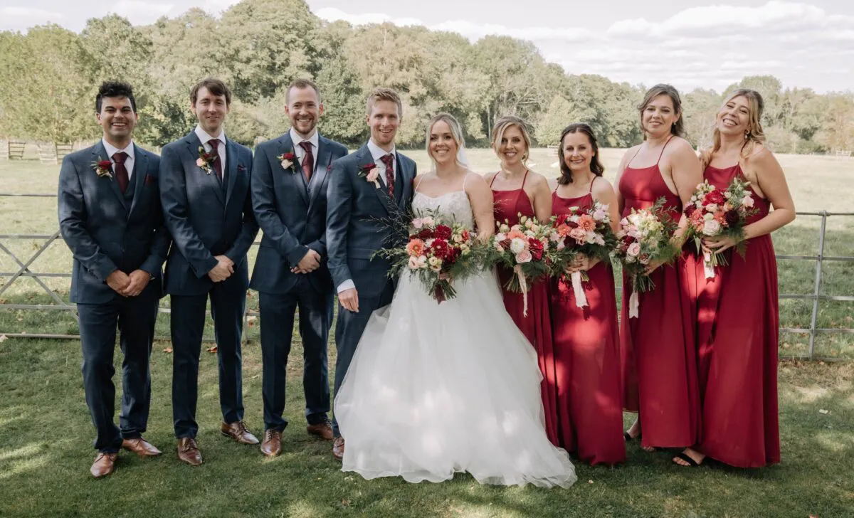 Lisa and Tom at Gate Street Barn