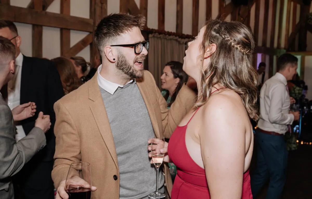 Lisa and Tom at Gate Street Barn