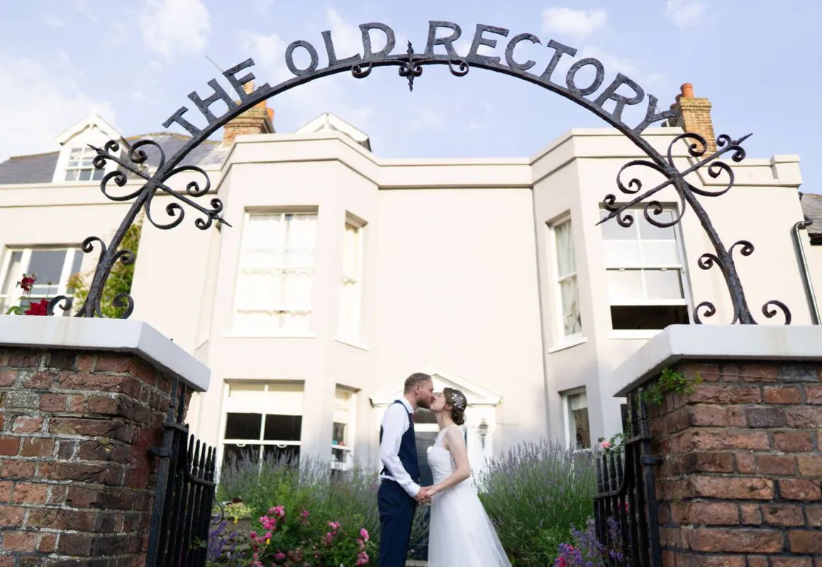 Becky and Paul at the The Old Rectory