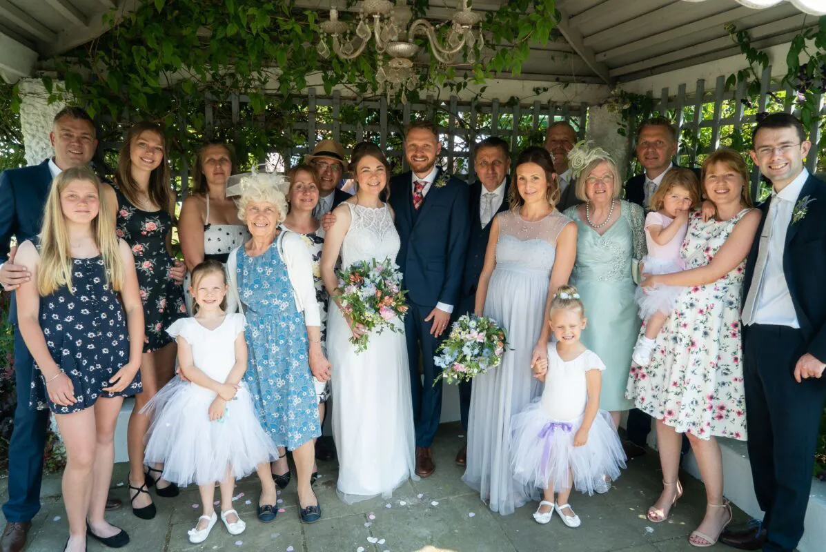 Becky and Paul at the The Old Rectory