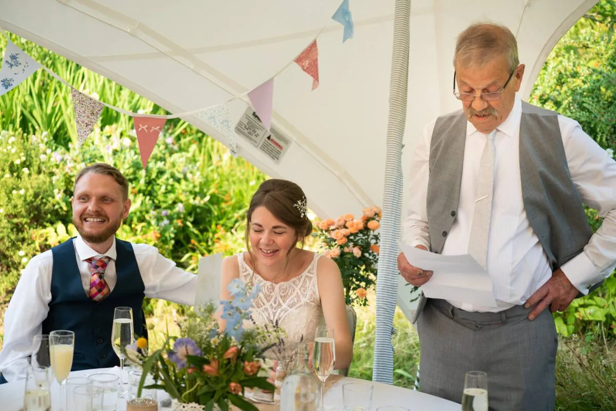 Becky and Paul at the The Old Rectory