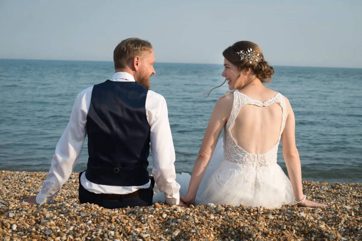Becky and Paul at the The Old Rectory