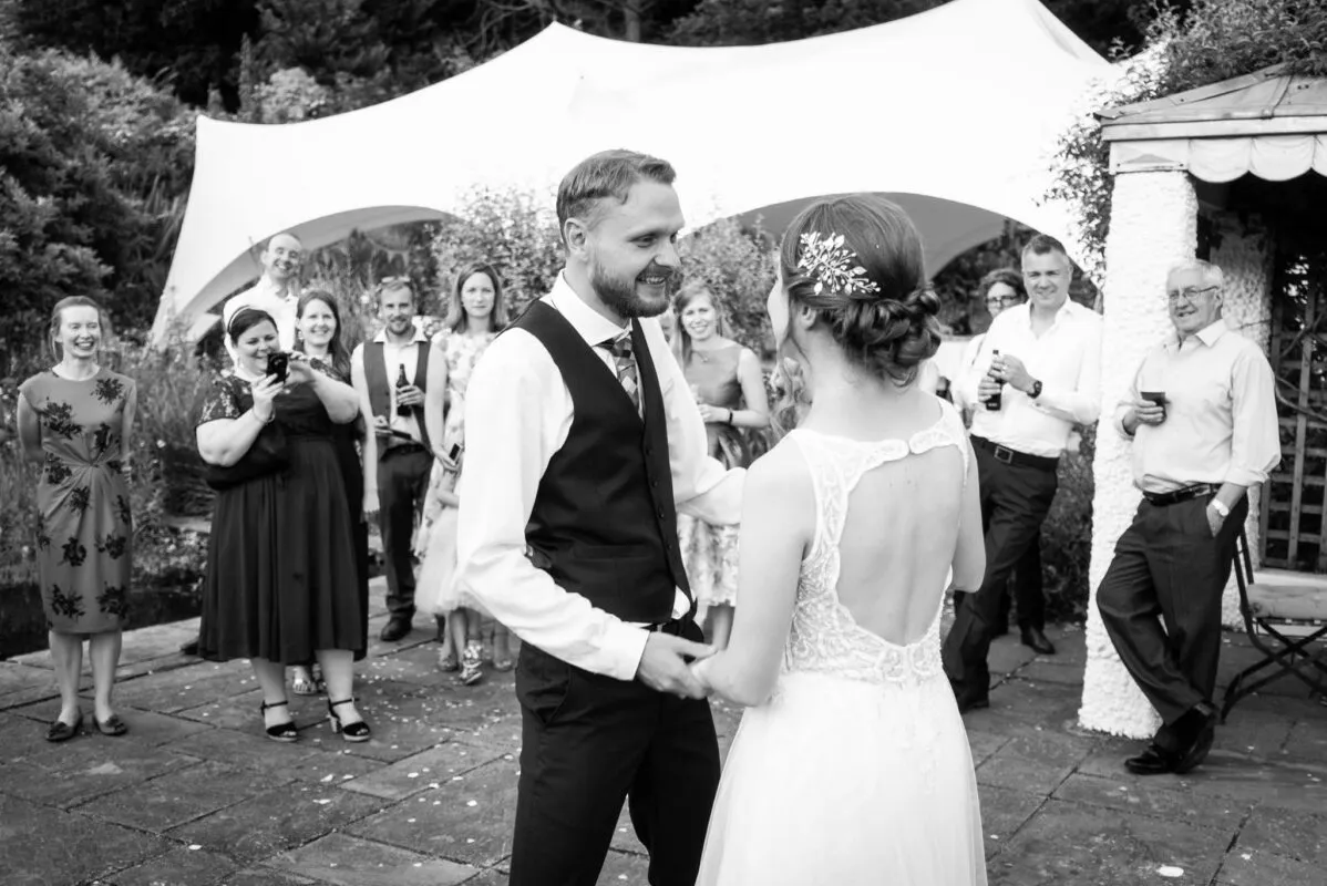 Becky and Paul at the The Old Rectory