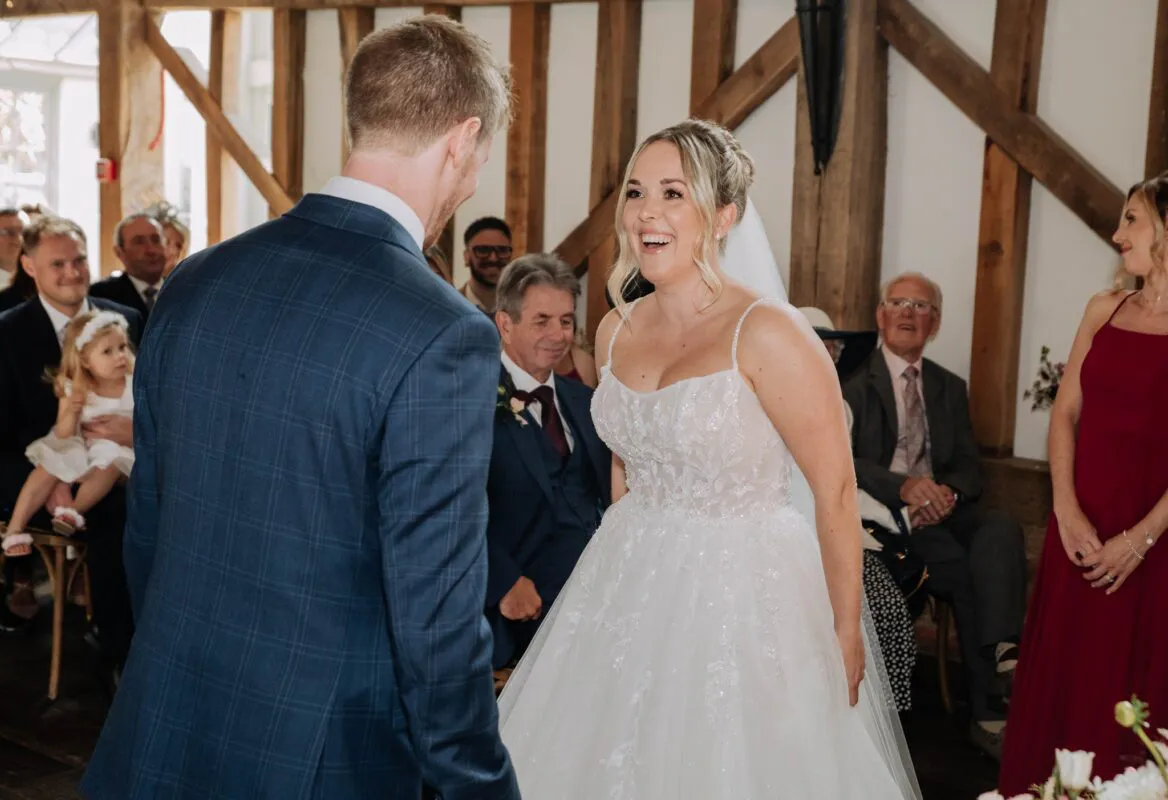 Lisa and Tom at Gate Street Barn