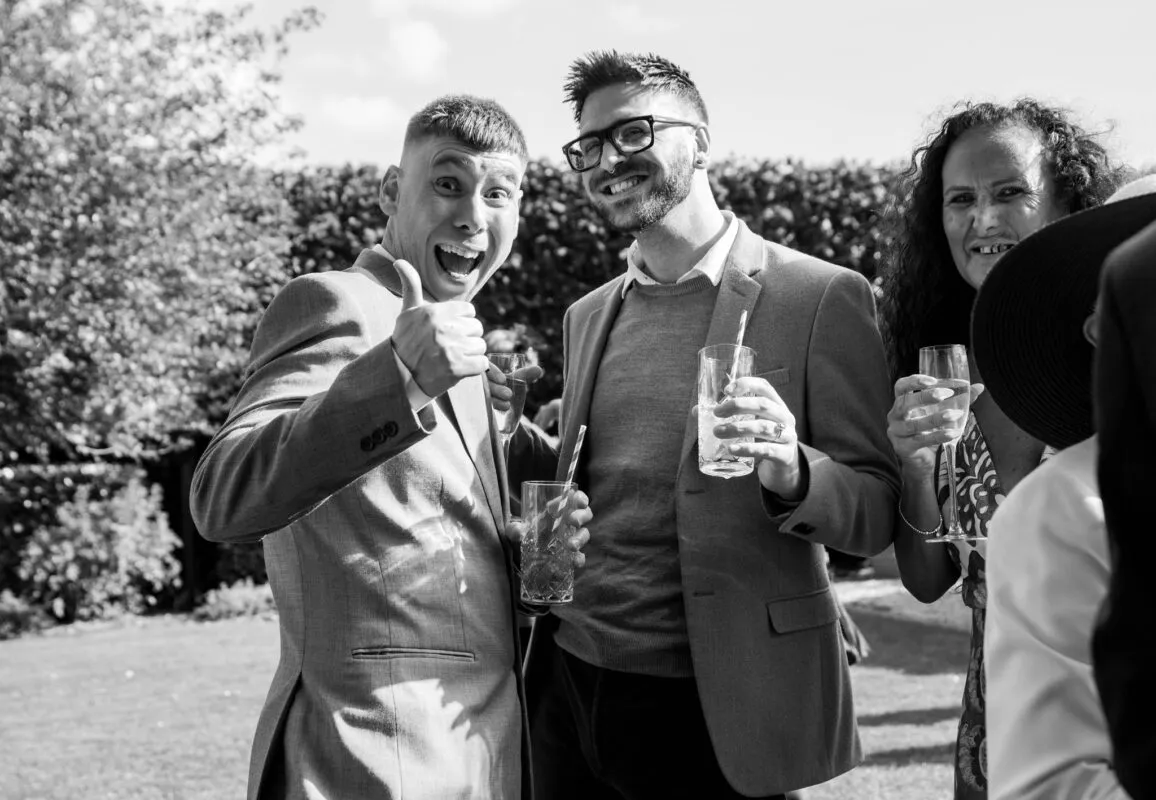 Lisa and Tom at Gate Street Barn