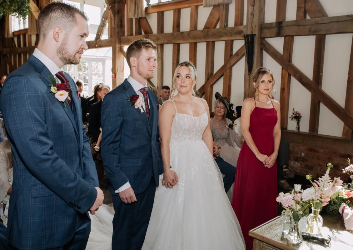 Lisa and Tom at Gate Street Barn