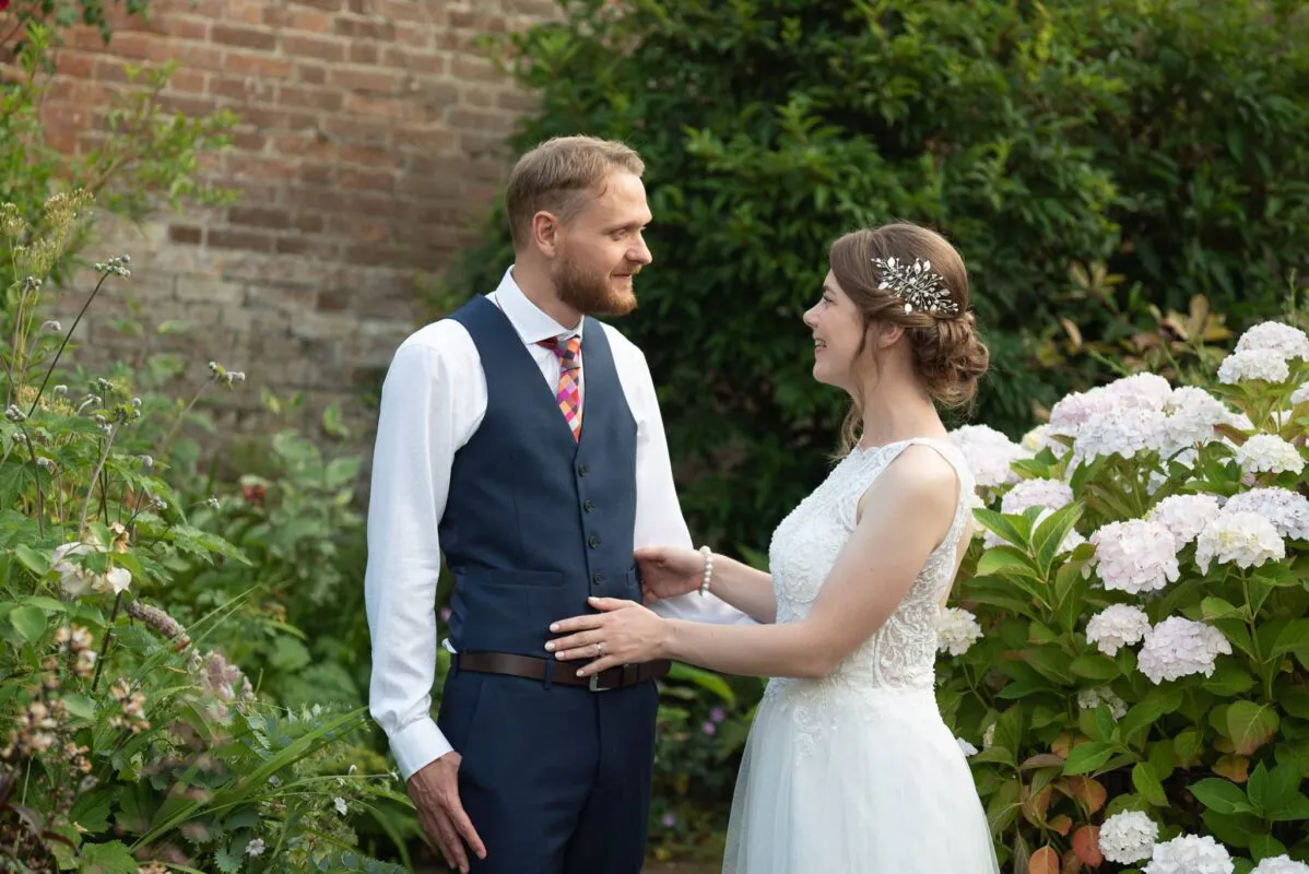 Becky and Paul at the The Old Rectory