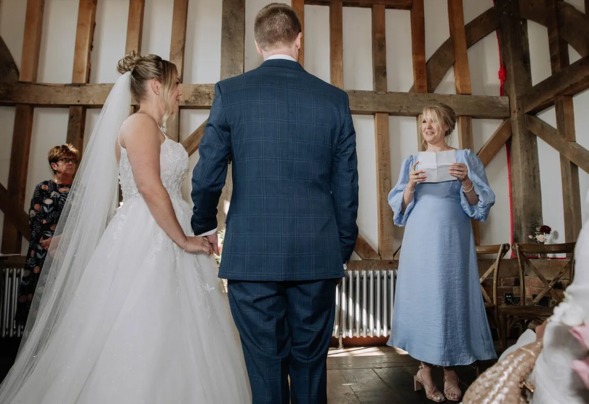 Lisa and Tom at Gate Street Barn