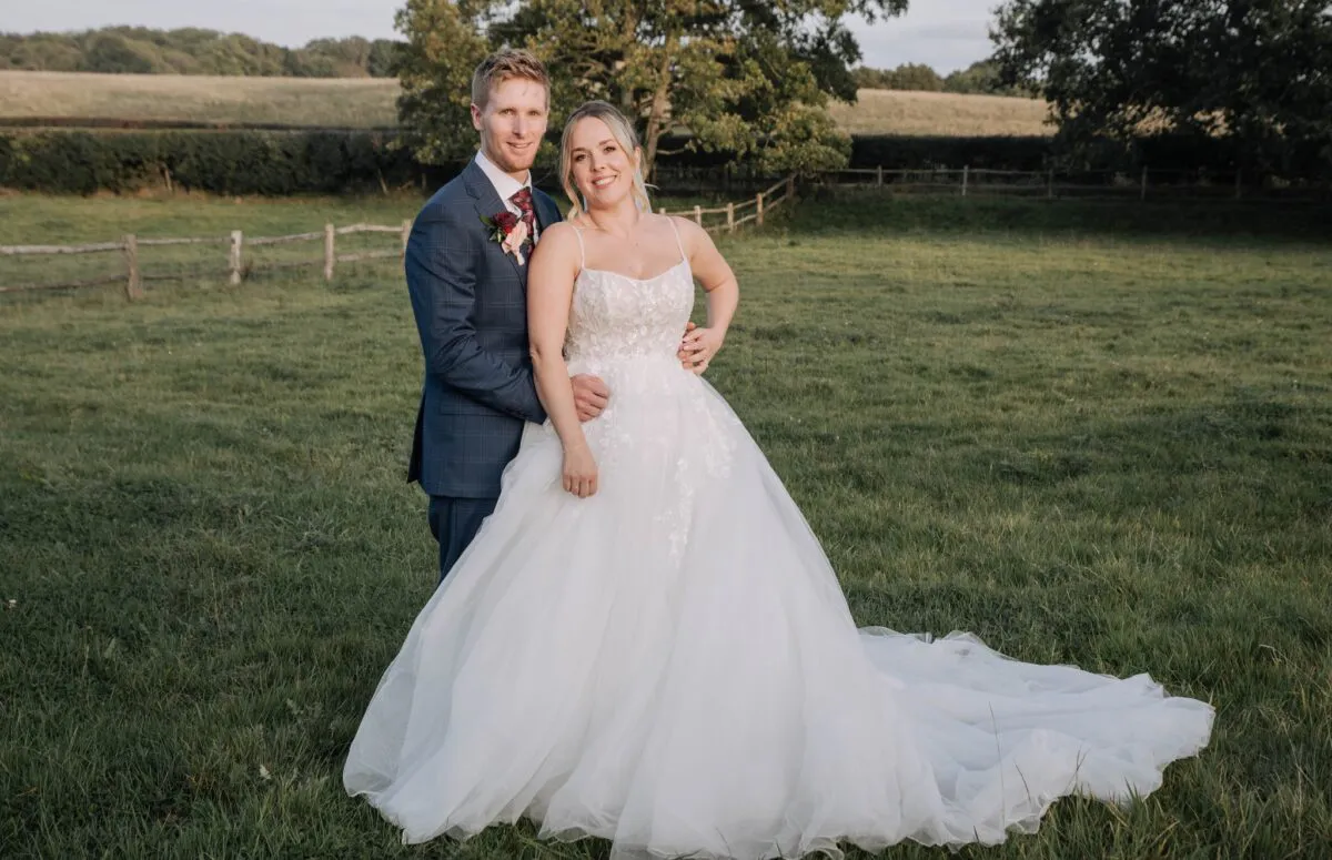 Lisa and Tom at Gate Street Barn