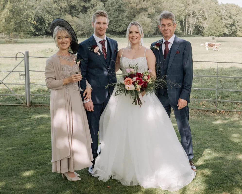 Lisa and Tom at Gate Street Barn