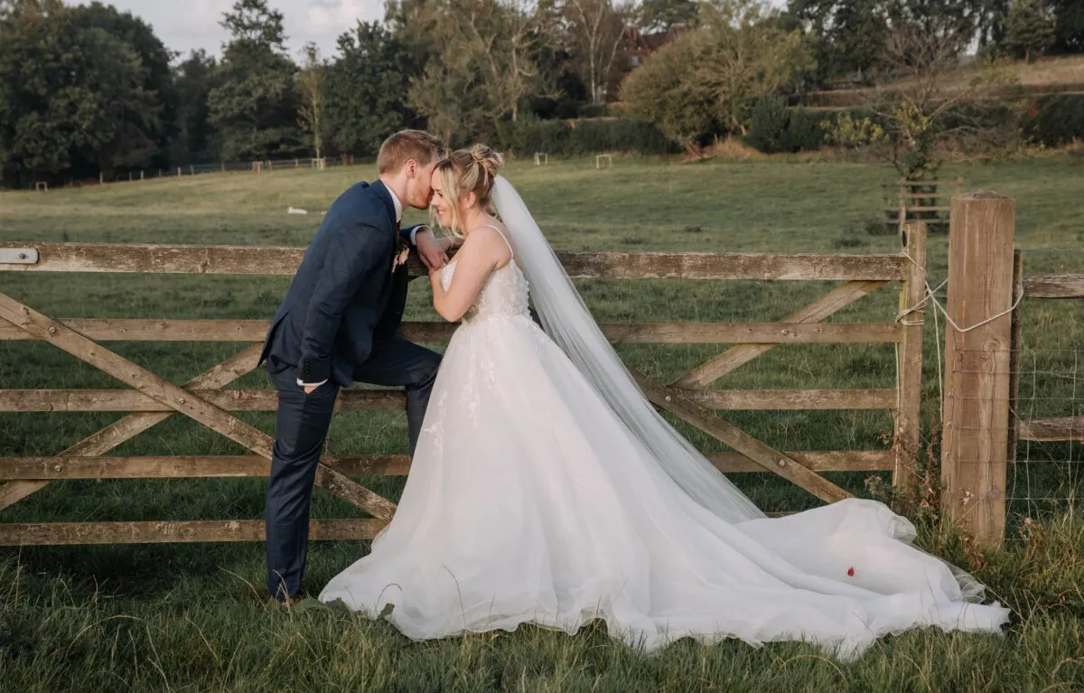 Lisa and Tom at Gate Street Barn