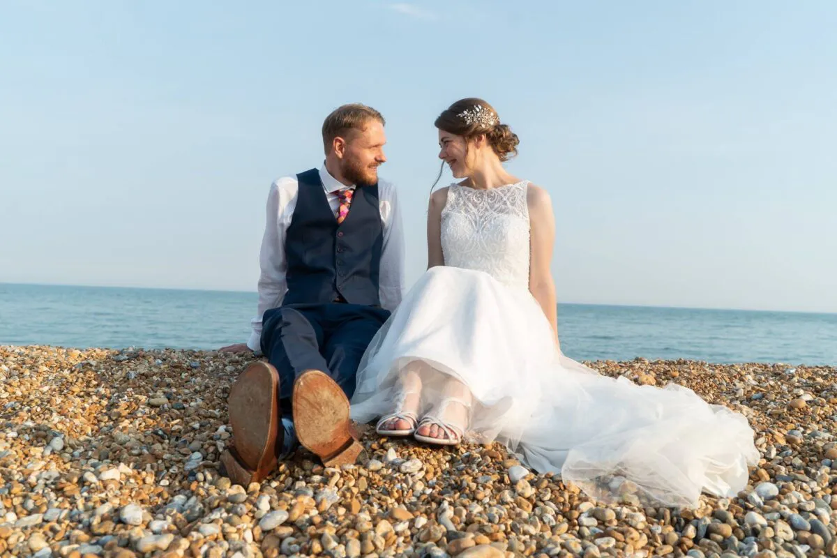 Becky and Paul at the The Old Rectory