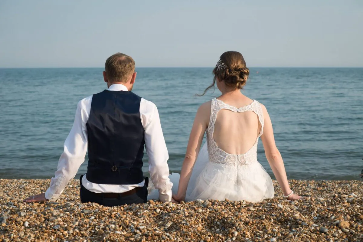 Becky and Paul at the The Old Rectory