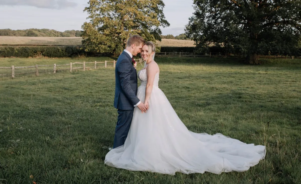 Lisa and Tom at Gate Street Barn