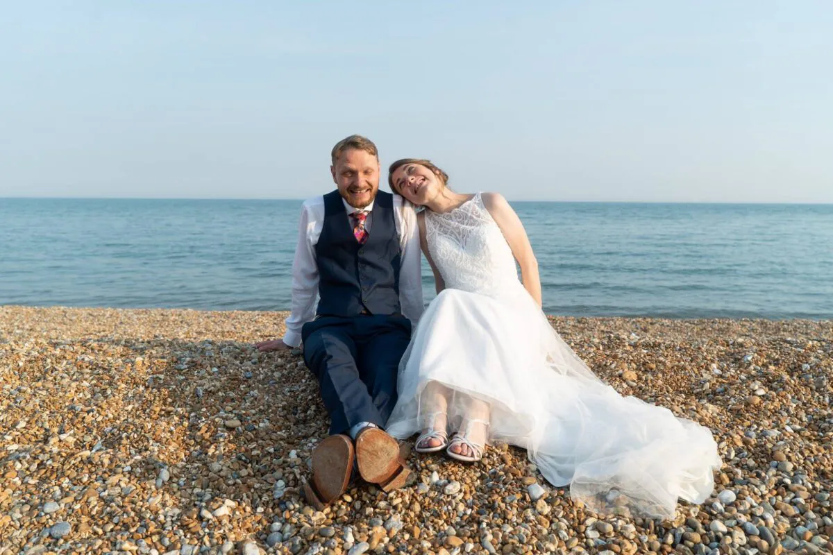 Becky and Paul at the The Old Rectory
