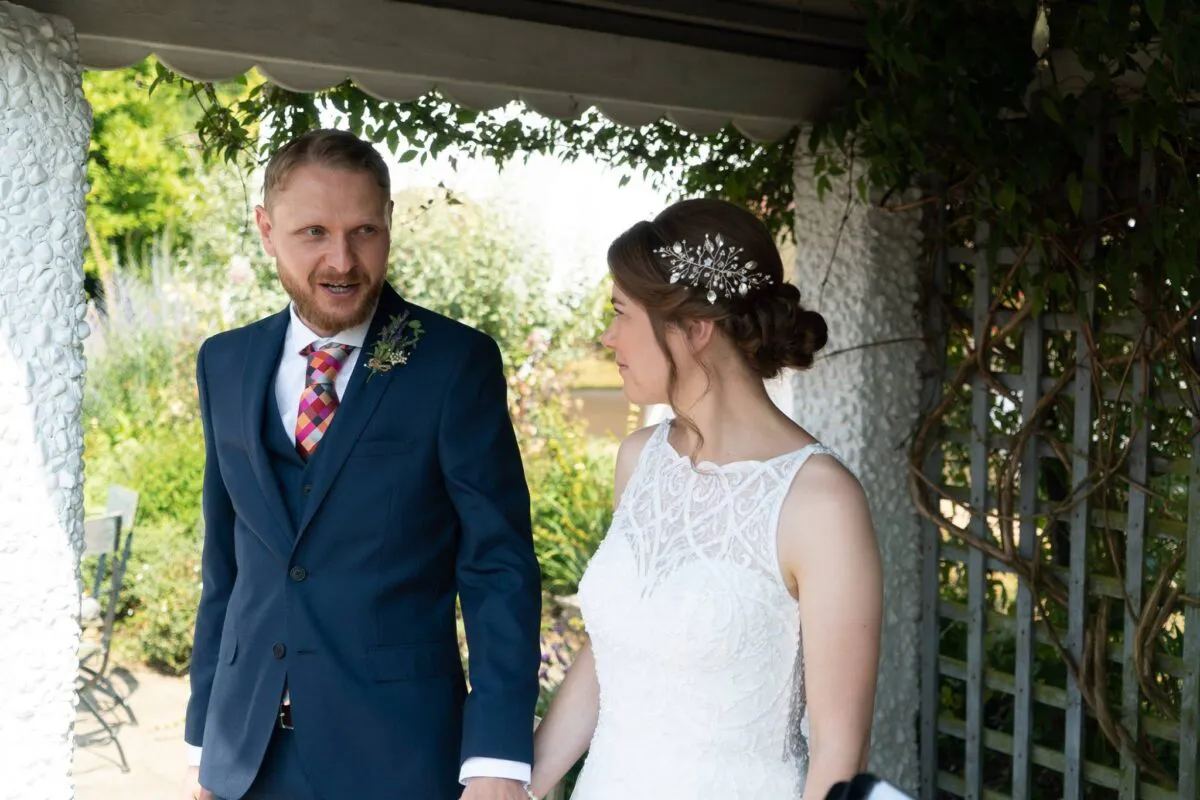 Becky and Paul at the The Old Rectory