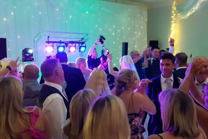 Evening Wedding Reception DJ