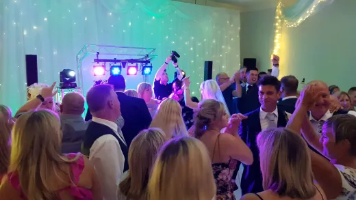 Evening Wedding Reception DJ
