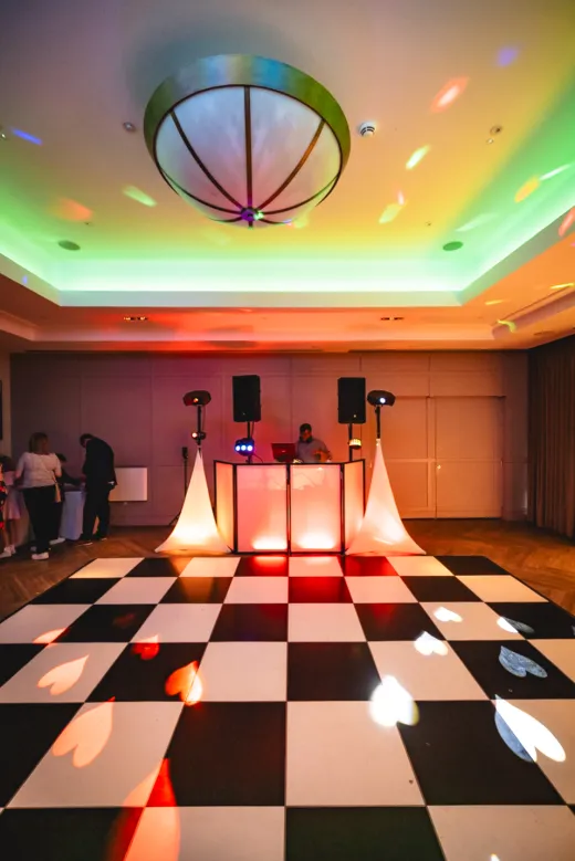 Evening Entertainment, Full Light Show, Booth & Sound System