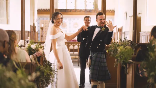 Full Day of Filming Your Wedding with Experienced and Relaxed Videographer
