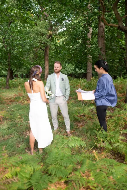 1mb Adi and Nick's ceremony Richmond Park
