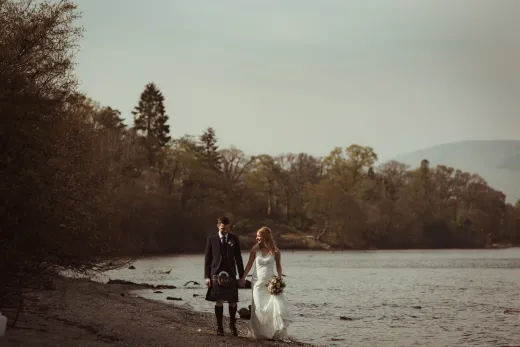 scottish wedding video inquisitive monkey (3)