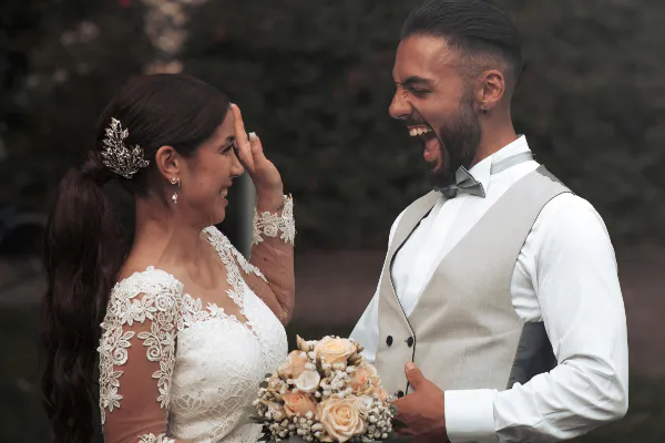 Happy couple