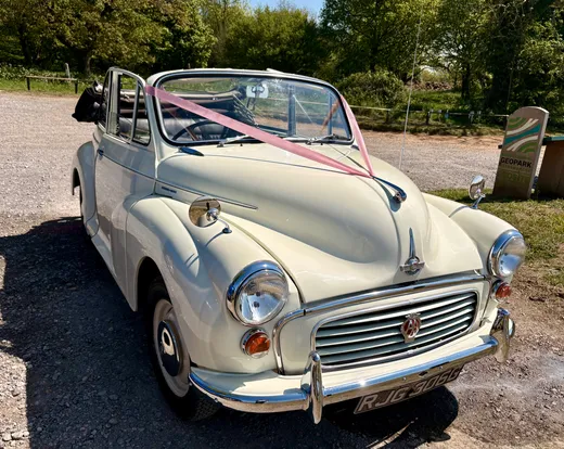 1969 Morris Minor Convertible - 4 Hour Hire - Double Drop-Off